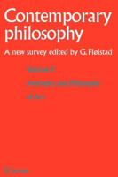 Volume 9: Aesthetics and Philosophy of Art (Contemporary Philosophy: A New Survey) B0079UN4FW Book Cover