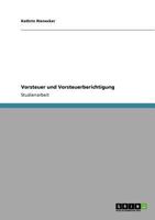 Vorsteuer und Vorsteuerberichtigung 3640560035 Book Cover