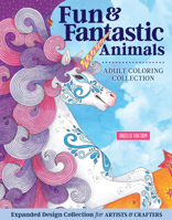 Hello Angel Fun & Fantastic Animals Adult Coloring Collection 1497204410 Book Cover