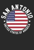 Notebook: San Antonio Dot Grid 6x9 120 Pages 1699401578 Book Cover