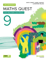 Jacaranda Mathematics 9 for Western Australia, 5e learnON and Print (Maths Quest for Western Australia Junior Series) 1394363435 Book Cover
