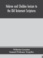 Hebrew and Chaldee lexicon to the Old Testament Scriptures; translated, with additions, and corrections from the author's Thesaurus and other works 9354154417 Book Cover