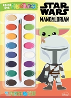 Star Wars The Mandalorian: May the Force Be with You: Paint Box Colortivity 1645885534 Book Cover