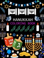 Hanukkah Coloring Book: Hanukkah Coloring Book For Girls B0F78713F1 Book Cover