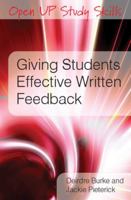 Giving Students Effective Written Feedback 0335237452 Book Cover