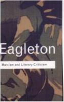 Marxism and Literary Criticism (Routledge Classics) 0416824307 Book Cover