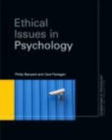 Ethical Issues in Psychology 0415429889 Book Cover