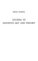 Studies in Seicento Art and Theory (Studies of the Warburg Institute) 0837147433 Book Cover