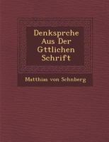 Denksprüche aus der Göttlichen Schrift 1249961467 Book Cover