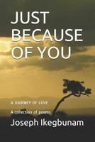 Just Because of You : A Journey of Love 1796320617 Book Cover