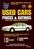 Used Cars: Prices & Ratings 1988-1997 American & Import 0877596336 Book Cover