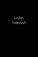 Layla's Notebook: Notebook / Journal / Diary - 6 x 9 inches (15,24 x 22,86 cm), 150 pages. 1691178853 Book Cover