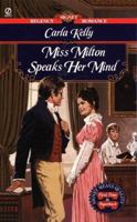 Miss Milton Speaks Her Mind 0451195450 Book Cover