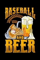 Baseball And Beer: Awesome Baseball And Beer Make The Perfect Day Blank Composition Notebook for Journaling & Writing (120 Lined Pages, 6" x 9") 1711331260 Book Cover