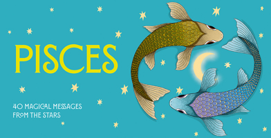 Pisces Pocket Zodiac Cards: 40 Magical Messages from the Stars 159003564X Book Cover