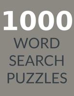 1000 WORD SEARCH PUZZLES: Word Search Book for Adults, Vol 11 1730758843 Book Cover