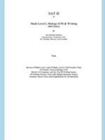 SAT II in Math Level I, Biology E/M & Writing 1430311231 Book Cover