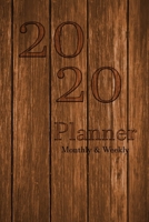 2020 Planner Monthly & Weekly: Calendar and Organizer  to record events, expenses, things to do, habits, contacts, passwords and notes 1698506767 Book Cover