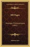 300 Pages: Melanges Philosophiques 2011873509 Book Cover