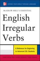 McGraw-Hill's Essential English Irregular Verbs 0071602860 Book Cover