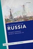 The Judicial System of Russia 0192895354 Book Cover