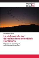La defensa de los derechos fundamentales Rarámuris: El juicio de amparo y el neoconstitucionalismo 6202256060 Book Cover