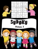 SUDOKU: Volume 1 | 150 Sudoku Bambini Sudoku Con Soluzioni | Facile | 1 Griglie Per Pagina | Grande Formato, 8,5 "x11". (Il Mio Sudoku Preferito Per I Bambini) (Italian Edition) B0884CRRG9 Book Cover