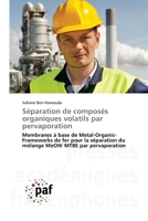 Séparation de composés organiques volatils par pervaporation (French Edition) 6208871379 Book Cover