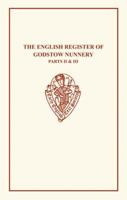 English Register Godstow II 0859918785 Book Cover