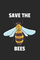 Biene Honigbiene Notizbuch: Biene Honigbiene Notizbuch für Liebhaber / Notizheft / Notizblock A5 (6x9in) Dotted Notebook / Punkteraster / 120 gepunktete Seiten (German Edition) 1672931479 Book Cover