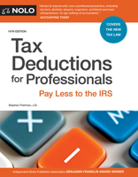 Tax Deductions for Professionals 1413309194 Book Cover