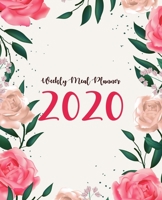 Weekly Meal Planner 2020: Meal Planner With Calendar | A Year - 365 Daily - 52 Week  Daily Weekly and Monthly For Track & Plan Your Meals Weight loss ... Floral Design (food calendar planner 2020) 1694207781 Book Cover