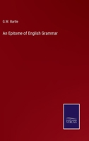 An Epitome of English Grammar 3375131550 Book Cover
