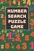 Number Search Puzzle: Memory/Cognitive health improving activity game book. Appropriate for elder/seniors. Engaging & entertaining activity book B08M2HBGNM Book Cover