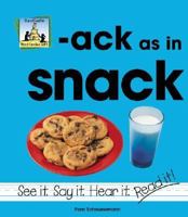 Ack as in Snack 1591972612 Book Cover