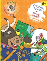 Colors Around the World: Educational Coloring Book for Children 9924978102 Book Cover