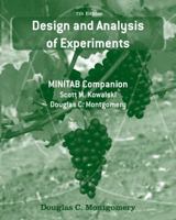 Design and Analysis of Experiments: Minitab Companion 0470169907 Book Cover