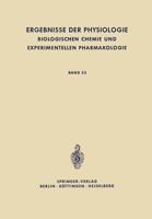 Ergebnisse Der Physiologie, Biologischen Chemie Und Experimentellen Pharmakologie: Band 53 3662310953 Book Cover