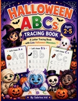 Halloween ABCs Tracing Book: A Letter Tracing Book with Cute Halloween Monsters B0H73BYQR1 Book Cover