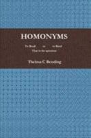 HOMONYMS 1447897897 Book Cover