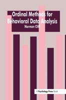 Ordinal Methods for Behavioral Data Analysis 0805813330 Book Cover
