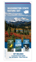 Washington State Nature Set: Field Guides to Wildlife, Birds, Trees & Wildflowers of Washington State 1620051729 Book Cover