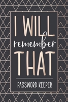 Password Keeper: Password Book With Tabs, Internet Password Book and Password Organizer A Journal And Logbook To Protect Usernames and Passwords 1688152695 Book Cover