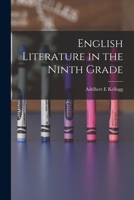 English literature in the ninth grade 1016419511 Book Cover