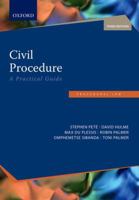 Civil Procedure: A Practical Guide 0190411260 Book Cover