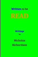 Written to be Read: Writings B0GSMS88NS Book Cover