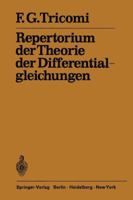 Repertorium Der Theorie Der Differentialgleichungen 3642880932 Book Cover