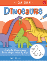 Dinosaurs: Learn to draw using basic shapes--step by step! 1600589707 Book Cover