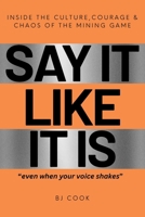 Say it like it is: Even when your voice shakes B0FCMR8QRY Book Cover
