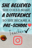 Notebook Funny Teacher Appreciation Gift Journal For Pre-School size 6*9 120 pages: Funny valentines day College Ruled notebook / Appreciation journal ... , size 6" * 9" , 120 pages, cute glossy cover 1658314891 Book Cover